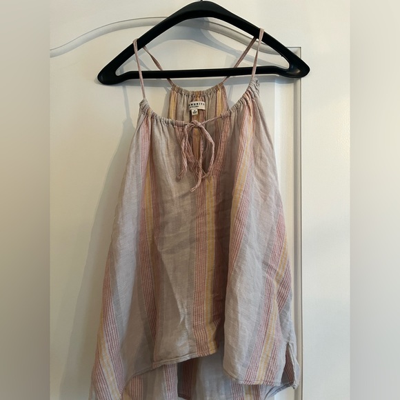 Striped Community Linen Blouse - Picture 6 of 6